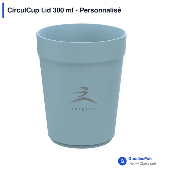 Gobelet réutilisable personnalisable CirculCup Lid 300 ml avec logo - Image 9