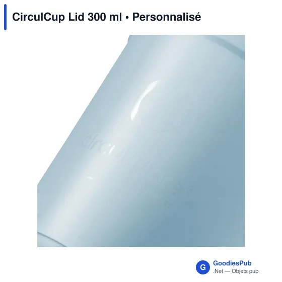 Gobelet réutilisable personnalisable CirculCup Lid 300 ml avec logo - Image 10