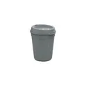 Variante stone foncé - Gobelet réutilisable personnalisable CirculCup Lid 300 ml avec logo