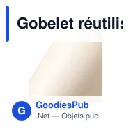 Gobelet réutilisable personnalisable CirculCup Lid 400 ml avec logo - Miniature 3