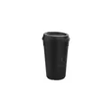 Variante noir - Gobelet réutilisable personnalisable CirculCup Lid 400 ml avec logo