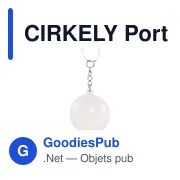 CIRKELY Porte-clés boule en PU - Miniature 1
