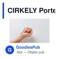CIRKELY Porte-clés boule en PU - Miniature 11