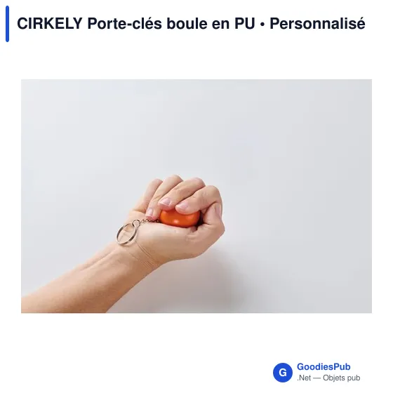 CIRKELY Porte-clés boule en PU - Image 11