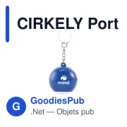 CIRKELY Porte-clés boule en PU - Miniature 3