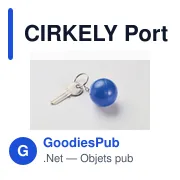 CIRKELY Porte-clés boule en PU - Miniature 4