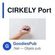 CIRKELY Porte-clés boule en PU - Miniature 5