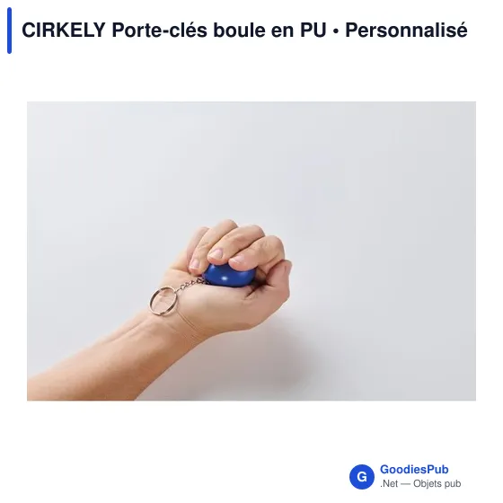 CIRKELY Porte-clés boule en PU - Image 5