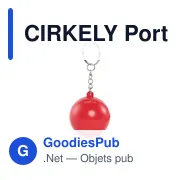 CIRKELY Porte-clés boule en PU - Miniature 6
