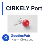 CIRKELY Porte-clés boule en PU - Miniature 7
