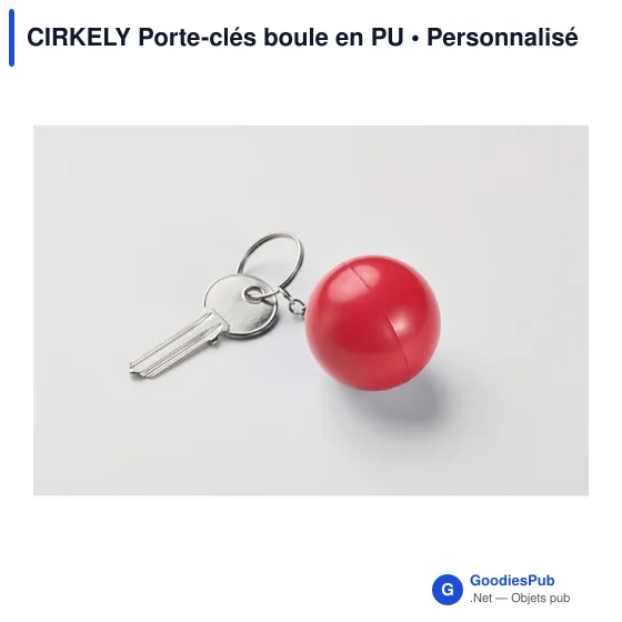 CIRKELY Porte-clés boule en PU - Image 7