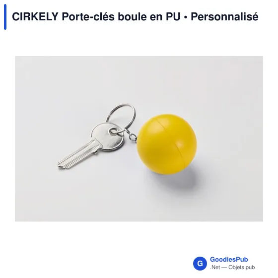 CIRKELY Porte-clés boule en PU - Image 9