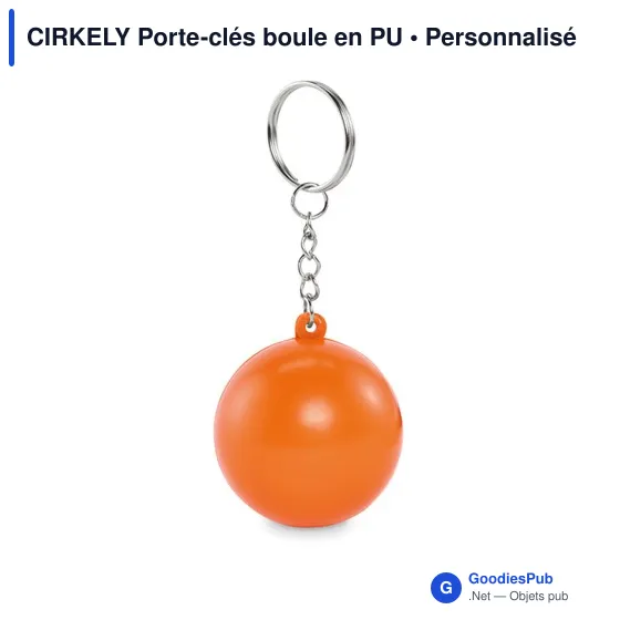 CIRKELY Porte-clés boule en PU - Image 10