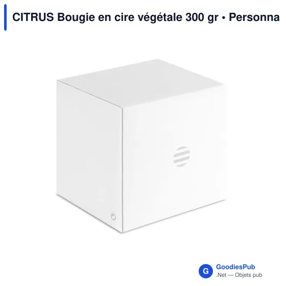 CITRUS Bougie en cire végétale 300 gr - Image 5