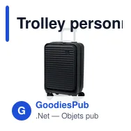 Trolley personnalisable 20 pouces avec logo - CITY - Miniature 4