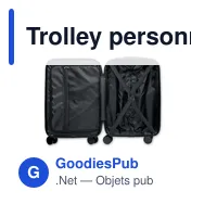 Trolley personnalisable 20 pouces avec logo - CITY - Miniature 6