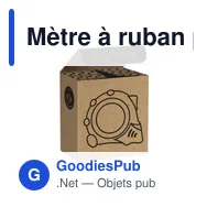 Mètre à ruban personnalisable Clark RCS pour logo d'entreprise - Miniature 4