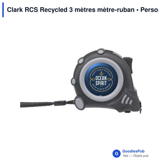 Mètre à ruban personnalisable Clark RCS pour logo d'entreprise - Image 6