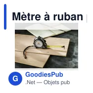 Mètre à ruban personnalisable Clark RCS Recycled 5 mètres avec logo - Miniature 5