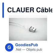 CLAUER Câble Bambou 3 en 1 - Miniature 2