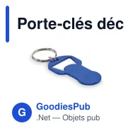 Porte-clés décapsuleur personnalisable en aluminium - CLAVEavec logo - Miniature 5
