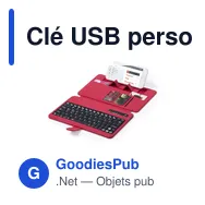 Clé USB personnalisable avec logo pour entreprises - Miniature 11