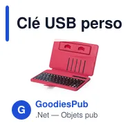 Clé USB personnalisable avec logo pour entreprises - Miniature 12