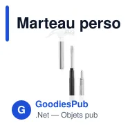 Marteau personnalisable CLAW IT avec logo - Outil 2en1 - Miniature 3