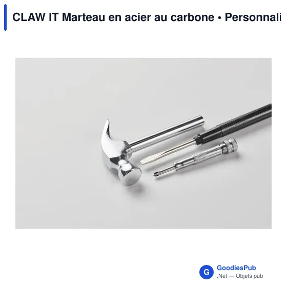 Marteau personnalisable CLAW IT avec logo - Outil 2en1 - Image 7