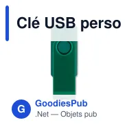 Clé USB personnalisable 16 Go à capot pivotant avec logo - Twister - Miniature 3