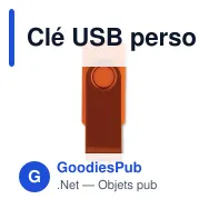 Clé USB personnalisable 16 Go à capot pivotant avec logo - Twister - Miniature 5