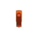 Variante Orange - Clé USB personnalisable 16 Go à capot pivotant avec logo - Twister