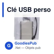 Clé USB personnalisable 64 Go avec logo - Marigold FWP225 - Miniature 4