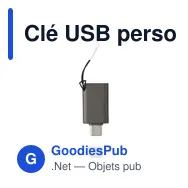 Clé USB personnalisable 64 Go avec logo - Marigold FWP225 - Miniature 5