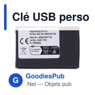 Clé USB personnalisable 64 Go avec logo - Marigold FWP225 - Miniature 7