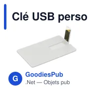 Clé USB personnalisable 4 Go format carte de crédit avec logo - Card - Miniature 2