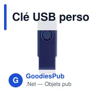 Clé USB personnalisable 4 Go à capot pivotant avec logo - Twister - Miniature 2