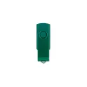 Variante Vert foncé - Clé USB personnalisable 4 Go à capot pivotant avec logo - Twister