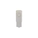 Variante Blanc - Clé USB personnalisable 4 Go à capot pivotant avec logo - Twister