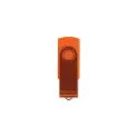 Variante Orange - Clé USB personnalisable 4 Go à capot pivotant avec logo - Twister