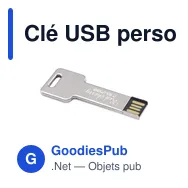 Clé USB personnalisable 64 Go avec logo - Solution de stockage pratique - Miniature 2