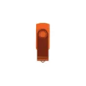 Variante Orange - Clé USB personnalisable 8 Go à capot pivotant avec logo - Twister