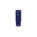Variante Bleu foncé - Clé USB personnalisable 8 Go à capot pivotant avec logo - Twister