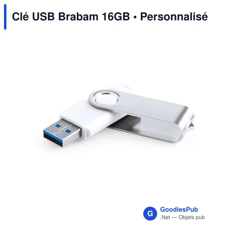 Clé USB Brabam 16GB