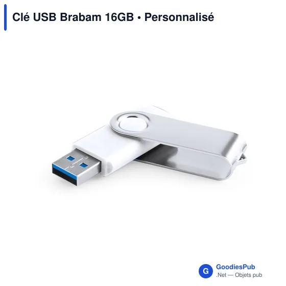 Clé USB Brabam 16GB - Image 1