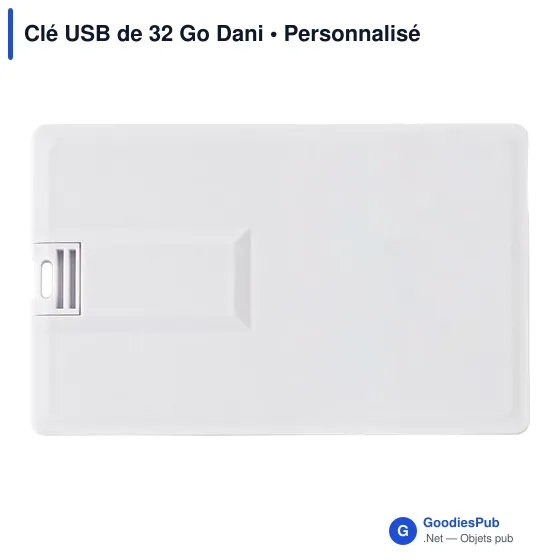 Clé USB personnalisable 32 Go avec logo pour entreprises - Image 2