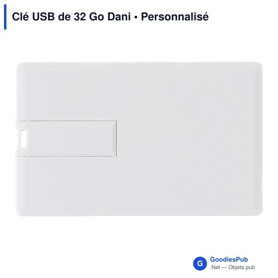 Clé USB personnalisable 32 Go avec logo pour entreprises - Image 3