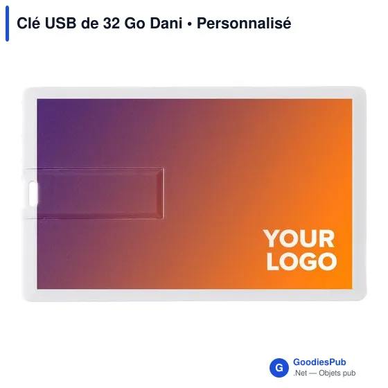 Clé USB personnalisable 32 Go avec logo pour entreprises - Image 4