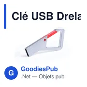 Clé USB Drelan 8GB - Miniature 3