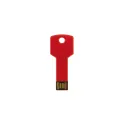 Variante Rouge - Clé USB flash personnalisable 8 Go en aluminium avec logo - Key